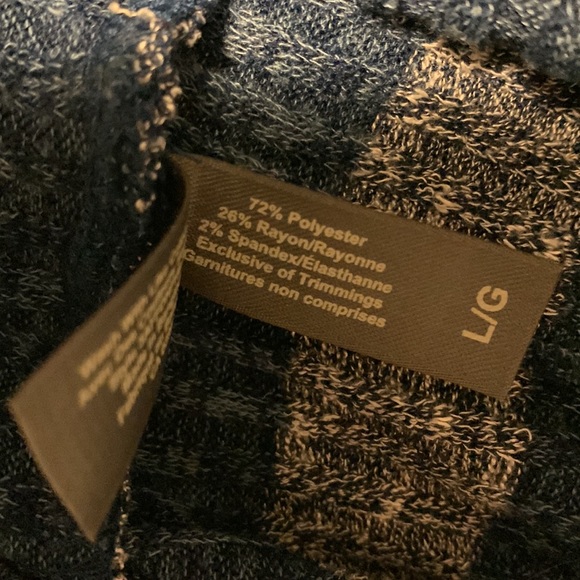 Blue and grey striped sweater - Picture 4 of 4